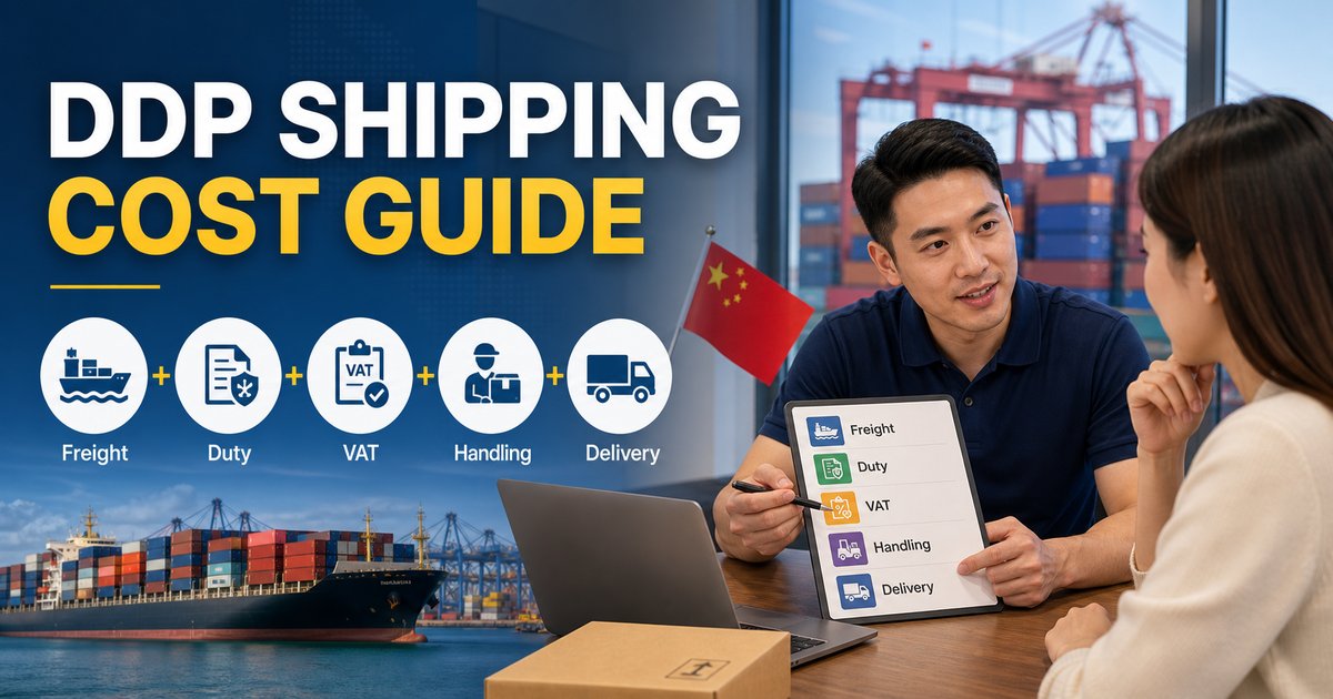 DDP Shipping Cost: Freight, Duty, VAT and Handling